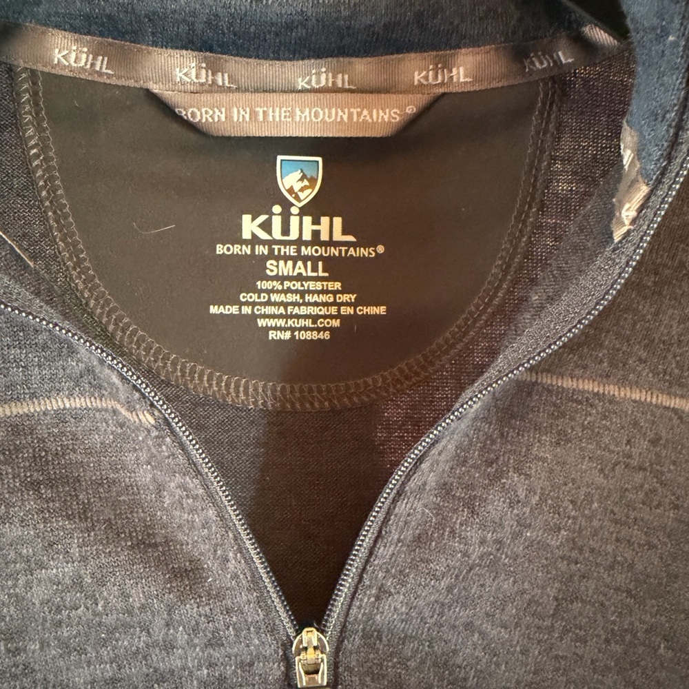 Kuhl Navy Long-Sleeve Quarter-Zip Top - Picture 8 of 10